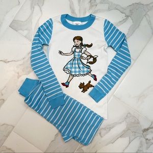 Hanna Andersson Wizard of Oz Dorothy Long John PJ Set